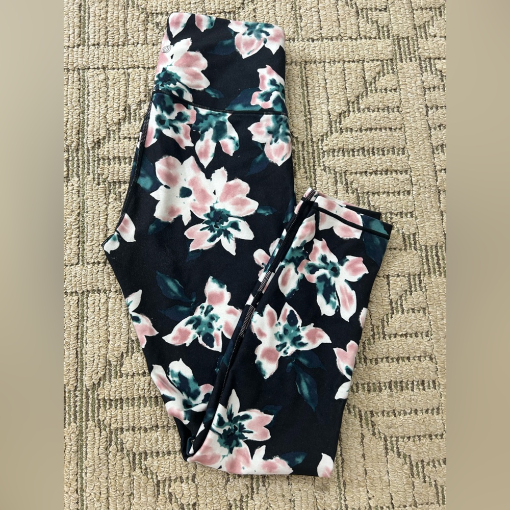 Balance Collection Floral tummy control Leggings size S - Picture 2 of 4
